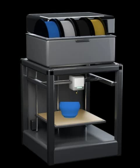 Bambu Lab P1P render